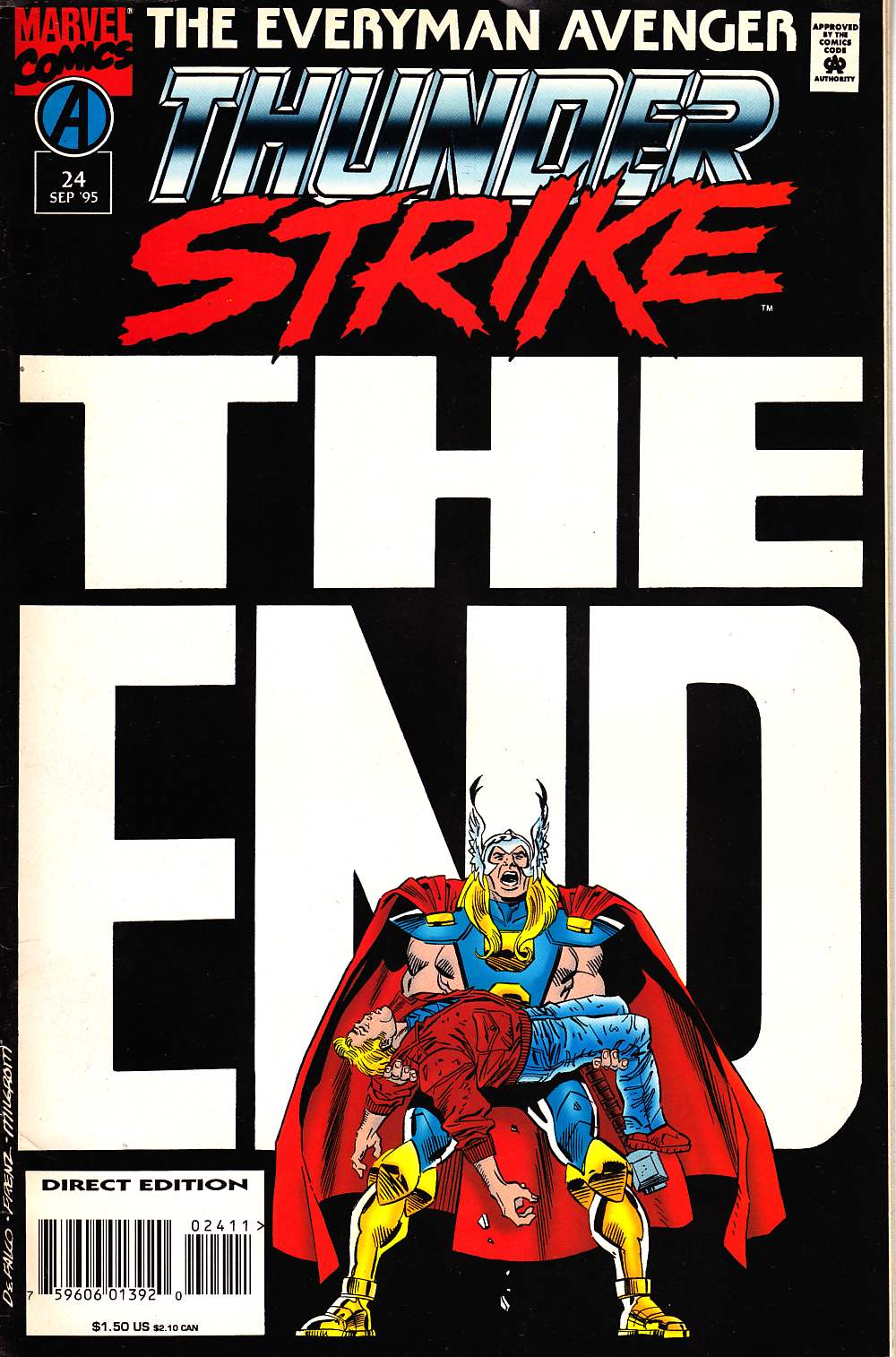 Thunderstrike #24 Fine/Very Fine (7.0) [Marvel Comic] THUMBNAIL