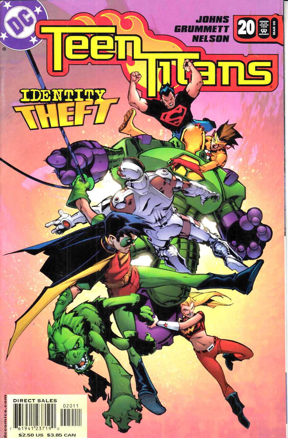 Teen Titans #20 Fine (6.0) [DC Comic] THUMBNAIL