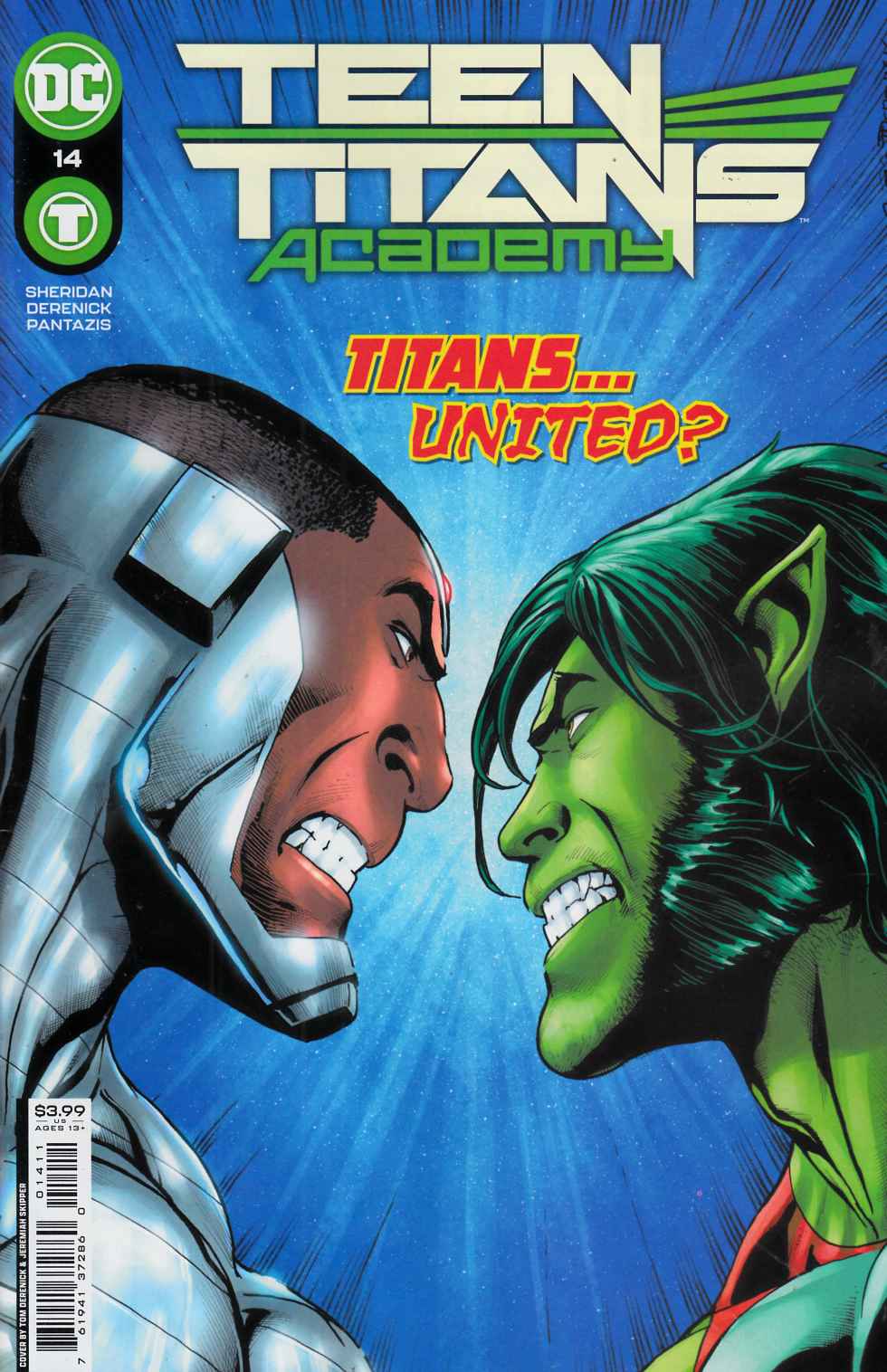 Teen Titans Academy #14 Near Mint (9.4) [DC Comic] LARGE