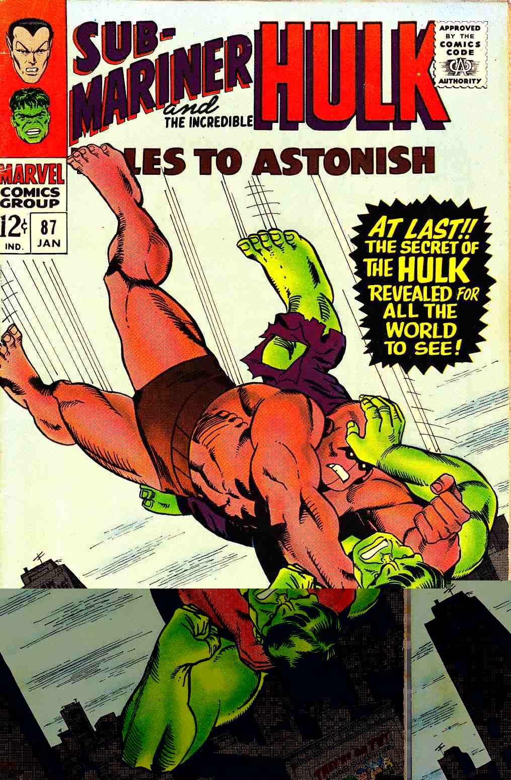 Tales to Astonish #87 Very Fine Minus (7.5) [Marvel Comic] THUMBNAIL