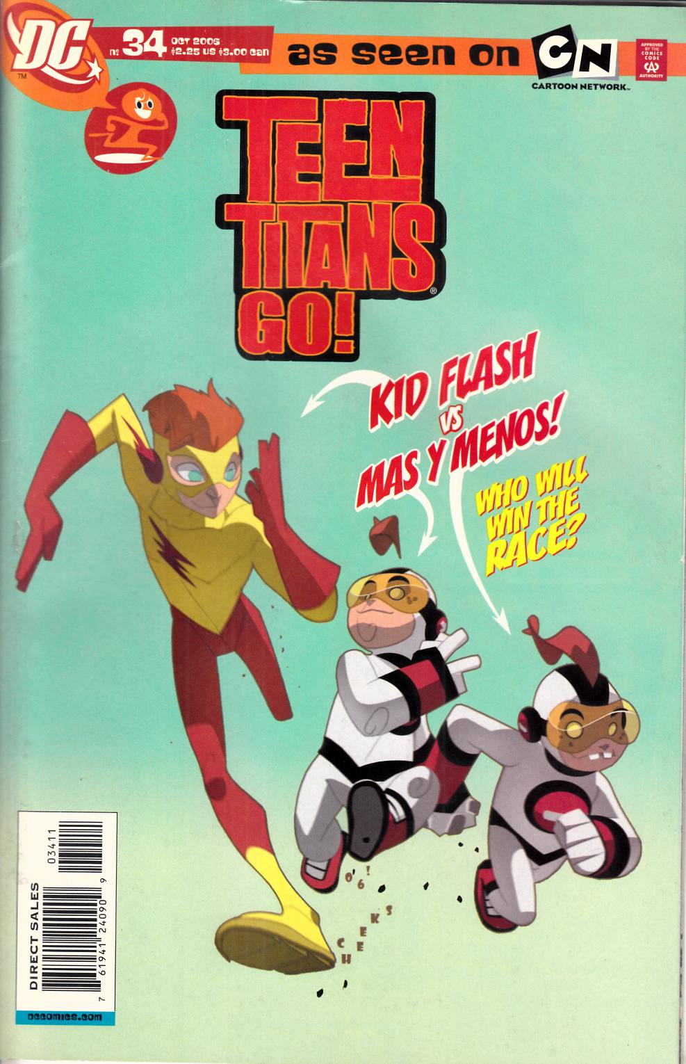 Teen Titans Go #34 Fine (6.0) [DC Comic] LARGE