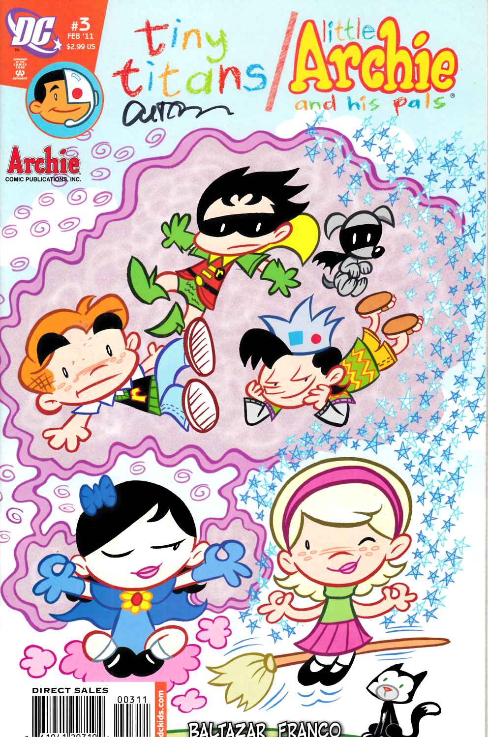 Tiny Titans Little Archie #3 Signed by Art Baltazar Near Mint () [DC  Comic] –  Online Store