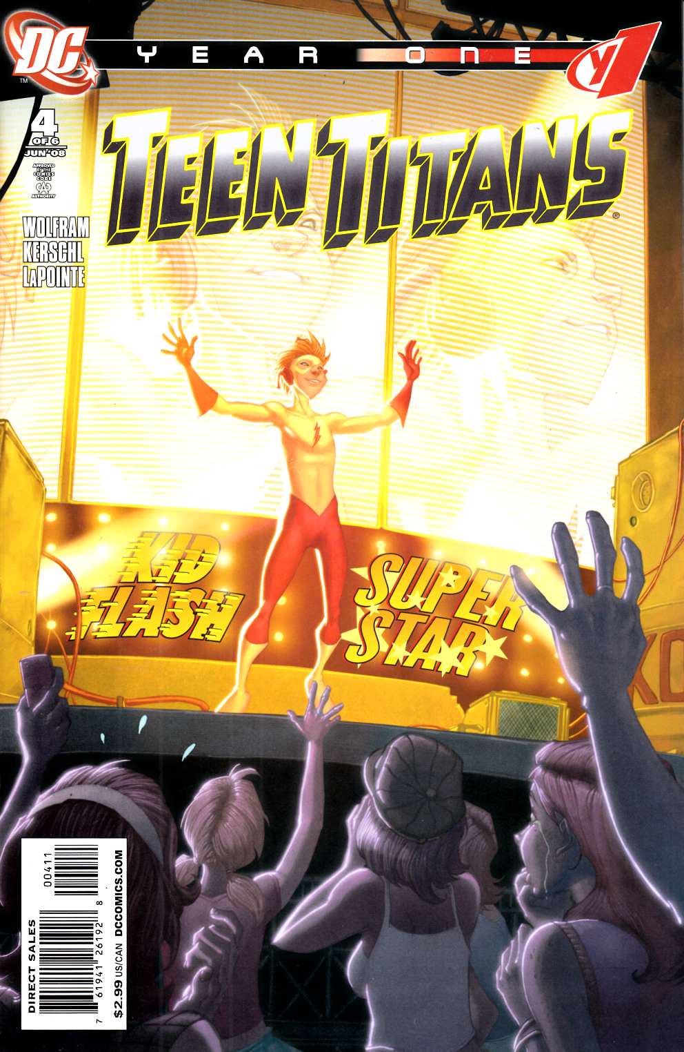 Teen Titans Year One #4 Near Mint (9.4) [DC Comic] LARGE