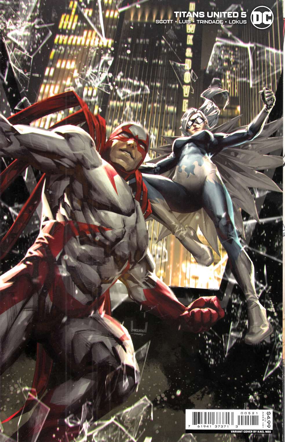 Titans United #5 Ngu Variant Cover Near Mint (9.4) [DC Comic] THUMBNAIL