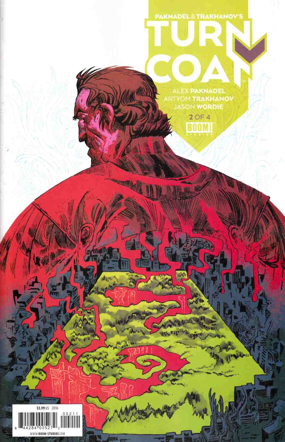 Paknadel & Trakhanov Turncoat #2 [Boom Comic] LARGE
