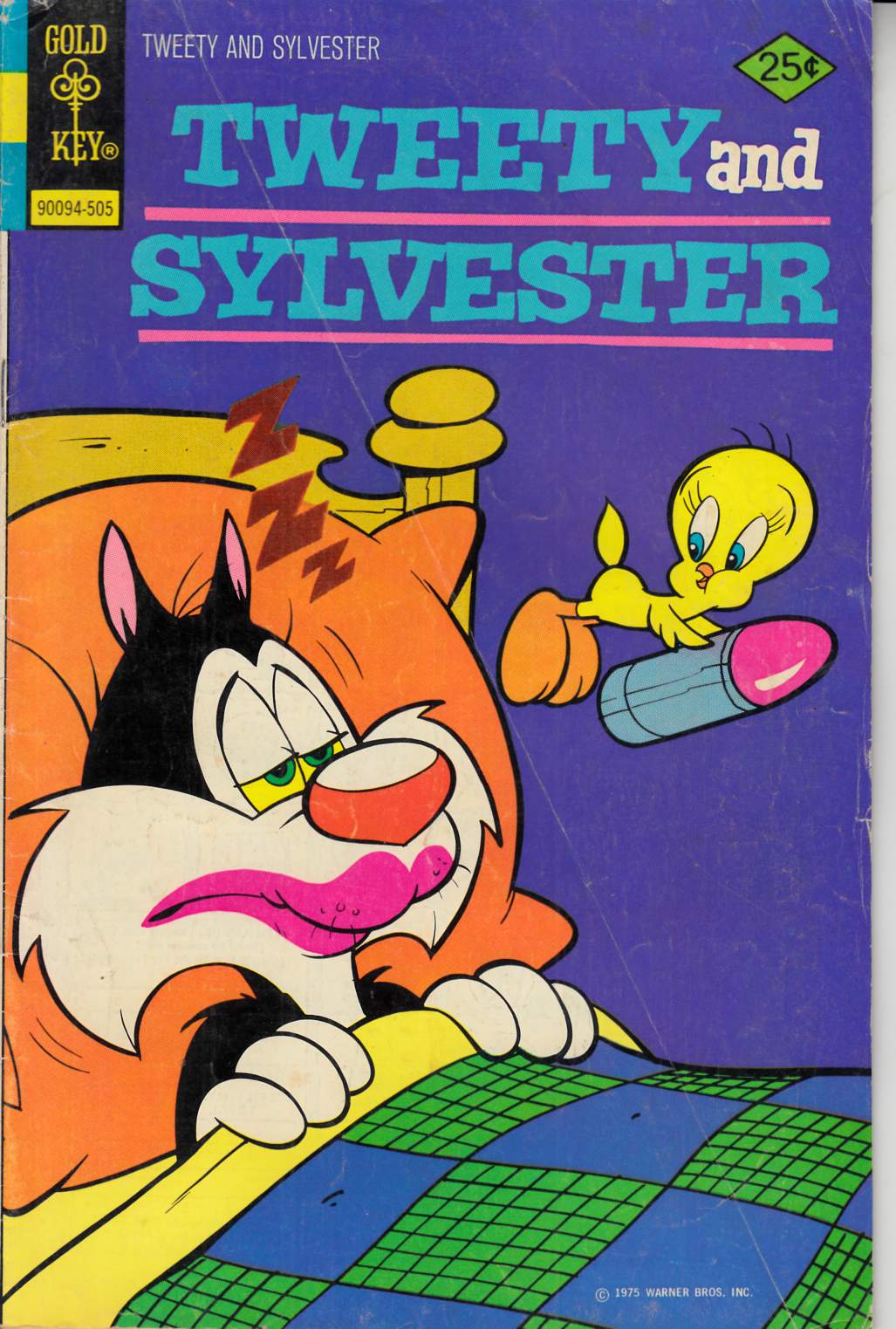 Tweety and Sylvester #45 Very Good (4.0) [Gold Key Comic] LARGE