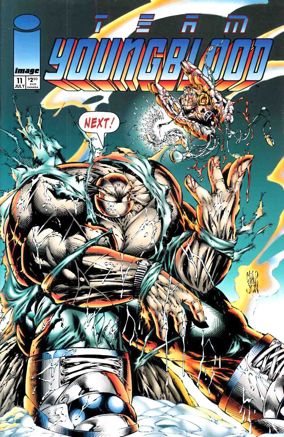 Team Youngblood #11 Near Mint (9.4) [Image Comic] LARGE