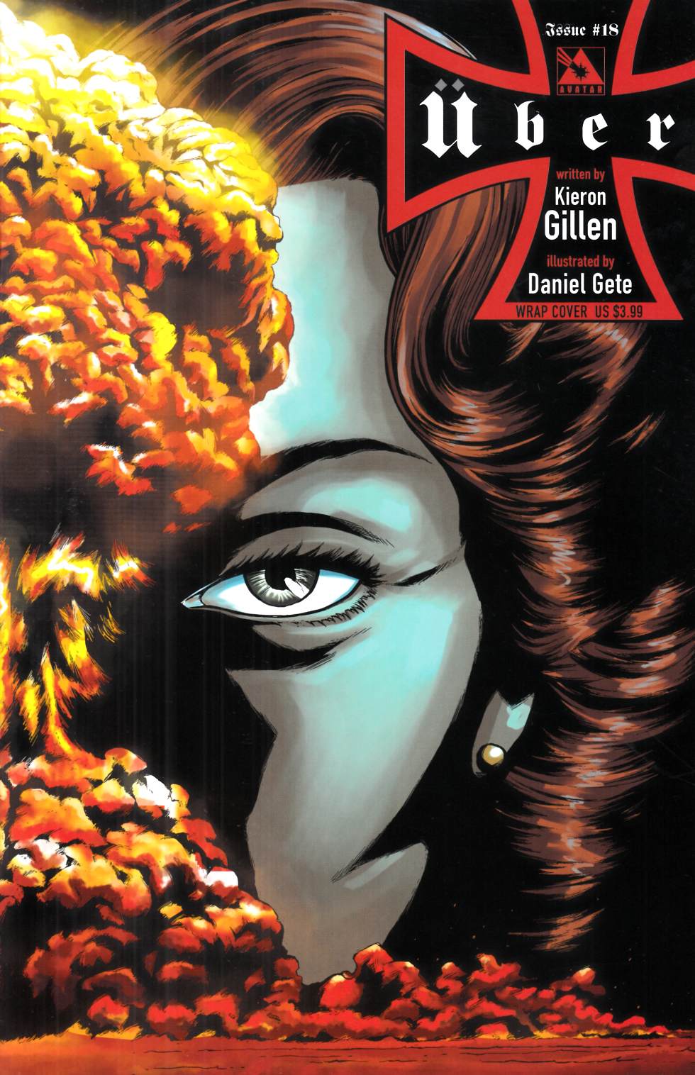 Uber #18 Wrap Cover Near Mint (9.4) [Avatar Comic] THUMBNAIL