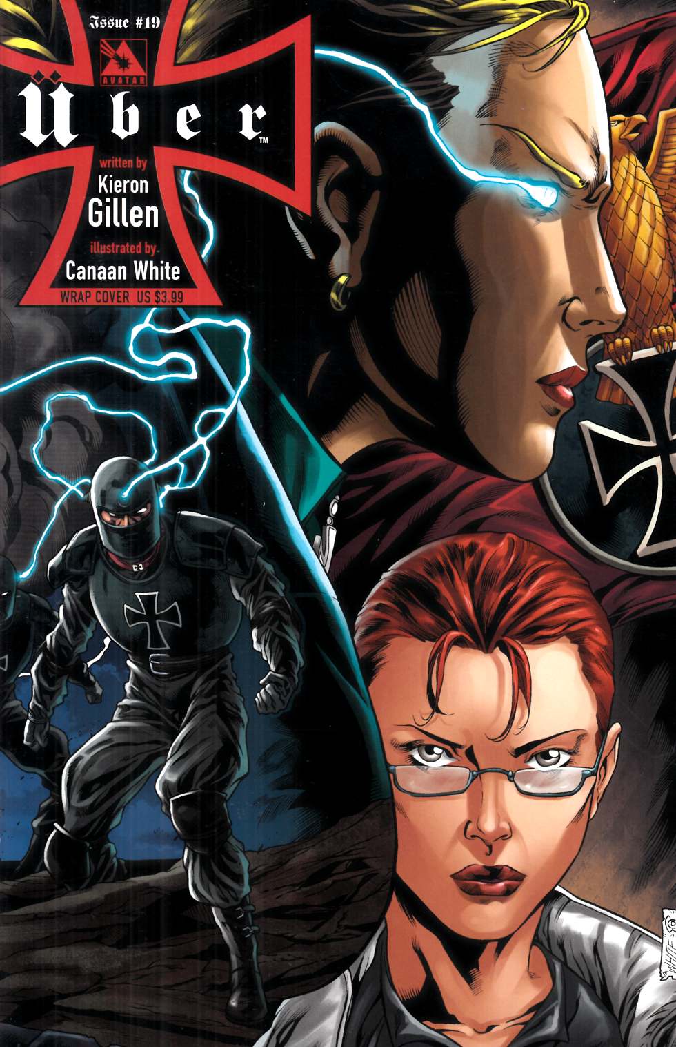 Uber #19 Wrap Cover Near Mint (9.4) [Avatar Comic] LARGE
