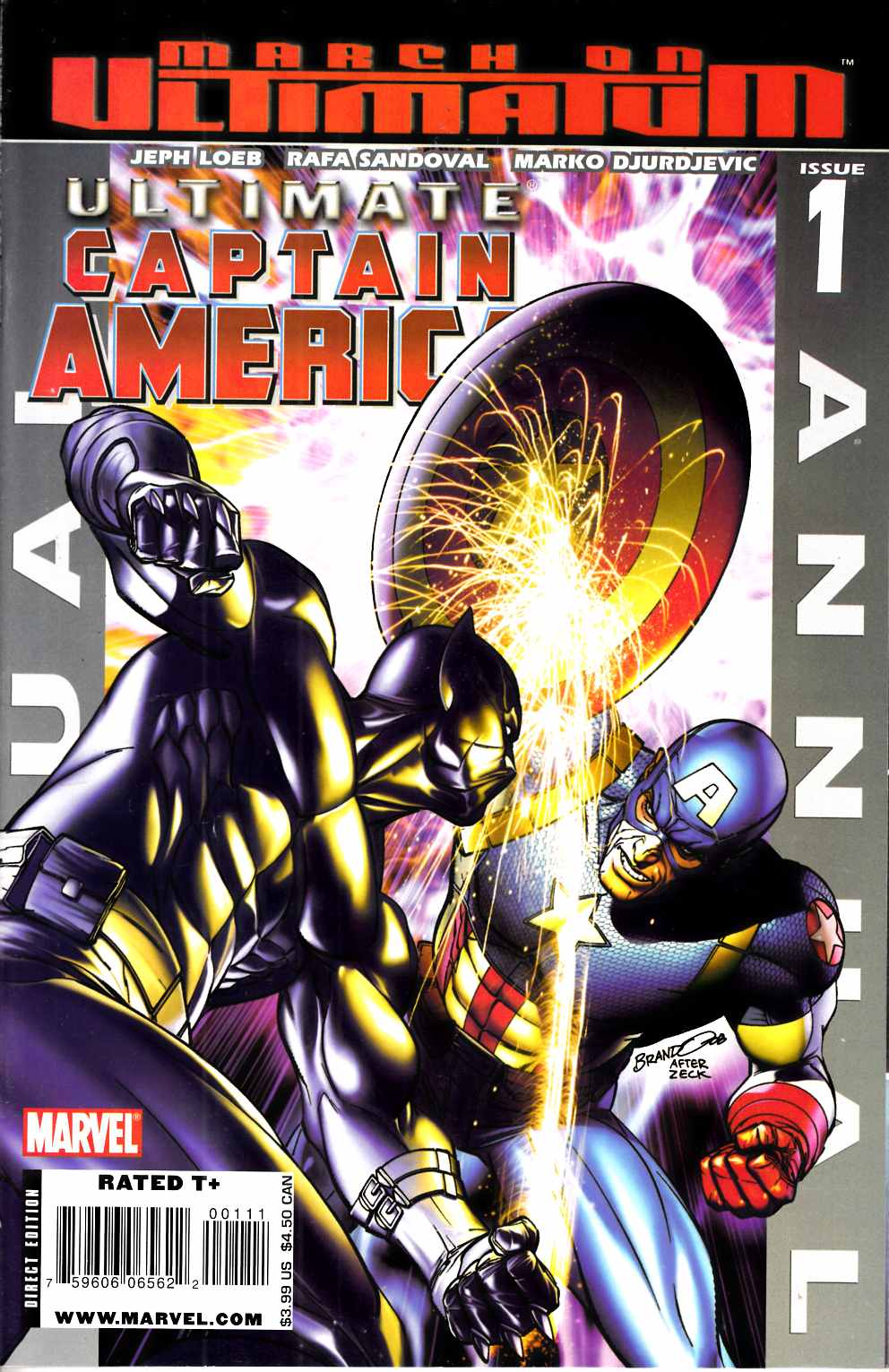 Ultimate Captain America Annual #1 Very Fine (8.0) [Marvel Comic] LARGE