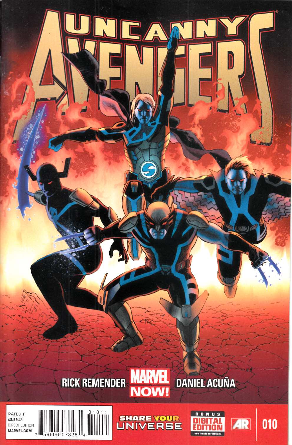 Uncanny Avengers #10 Near Mint (9.4) [Marvel Comic] THUMBNAIL