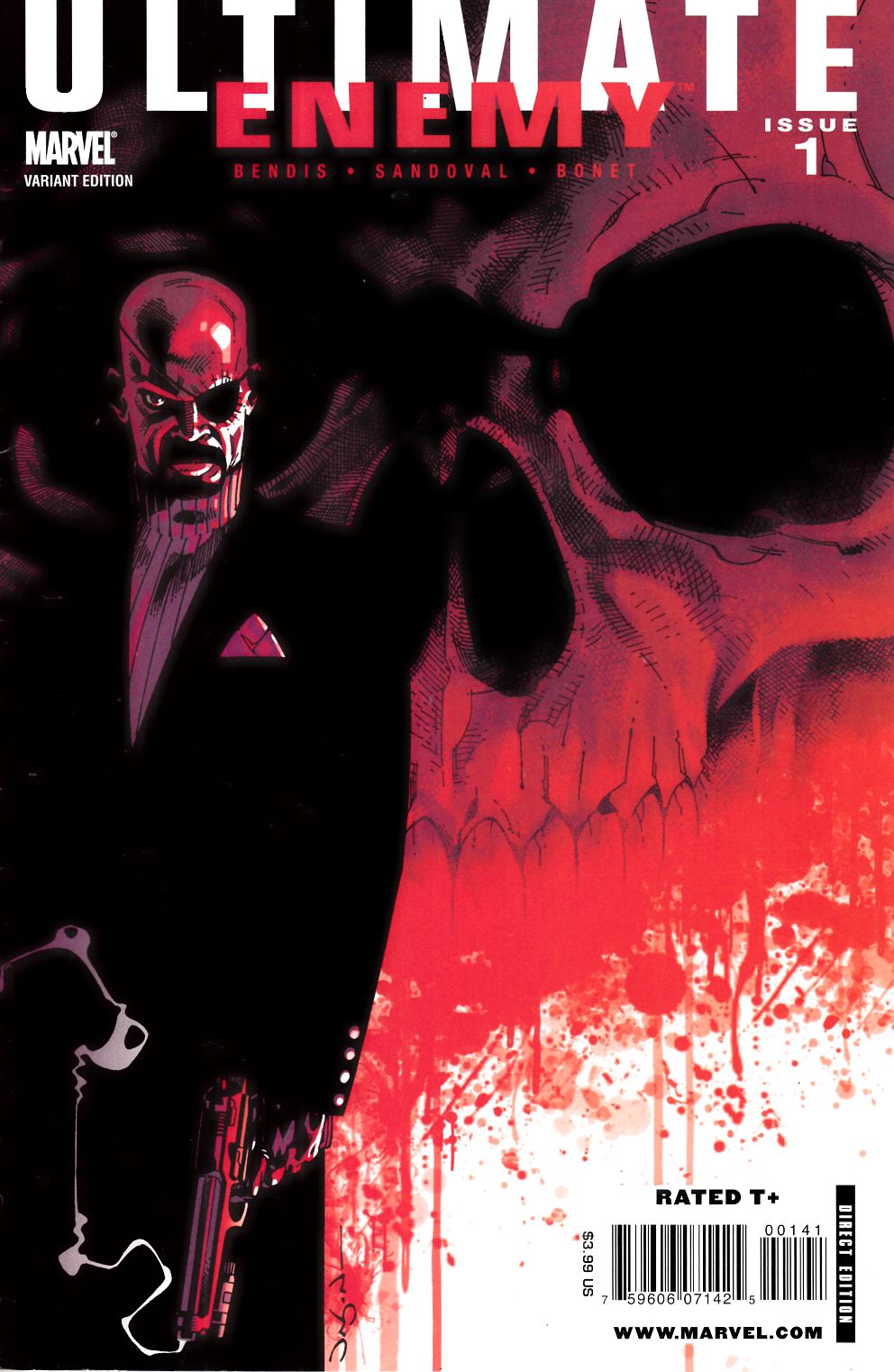 Ultimate Enemy #1 Villain Variant Cover Very Fine (8.0) [Marvel Comic] THUMBNAIL