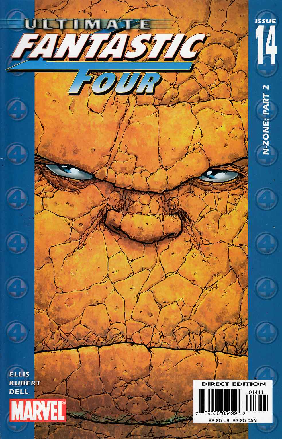 Ultimate Fantastic Four #14 Very Fine Minus (7.5) [Marvel Comic] THUMBNAIL