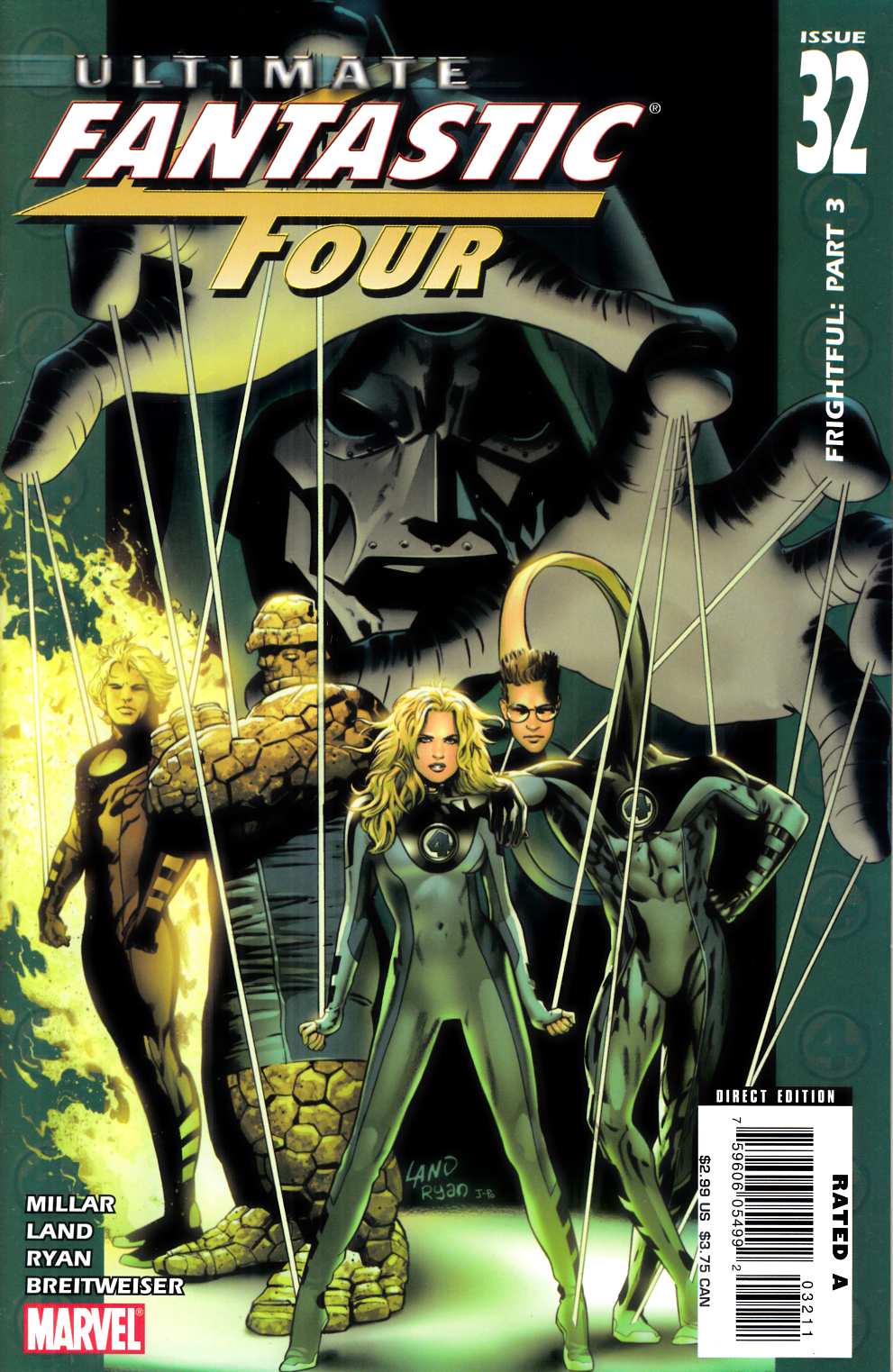 Ultimate Fantastic Four #32 Very Fine (8.0) [Marvel Comic] THUMBNAIL