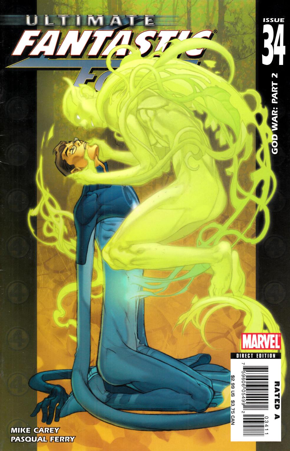 Ultimate Fantastic Four #34 Fine (6.0) [Marvel Comic] THUMBNAIL