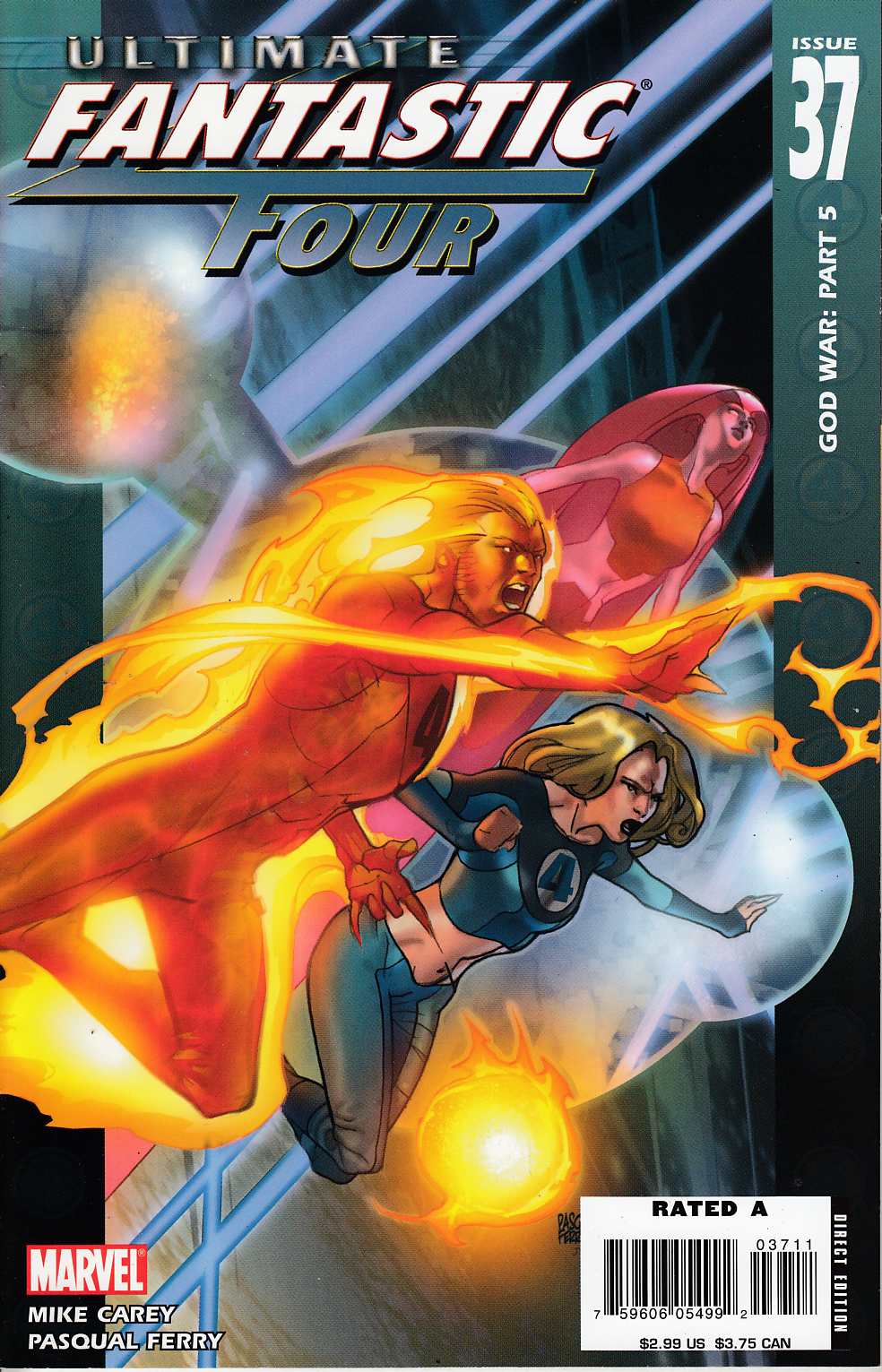 Ultimate Fantastic Four #37 Near Mint (9.4) [Marvel Comic] THUMBNAIL