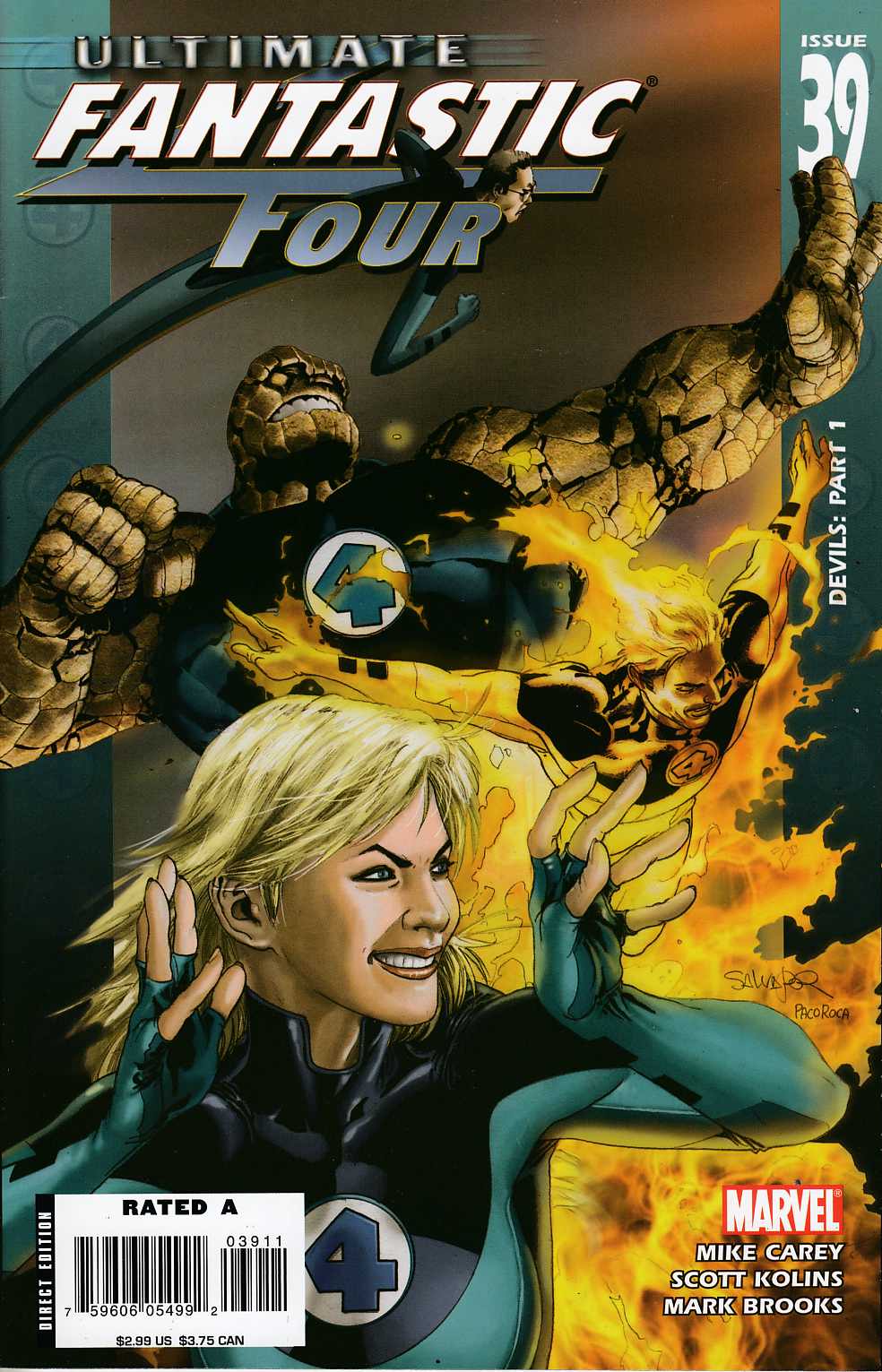Ultimate Fantastic Four #39 Near Mint (9.4) [Marvel Comic] THUMBNAIL