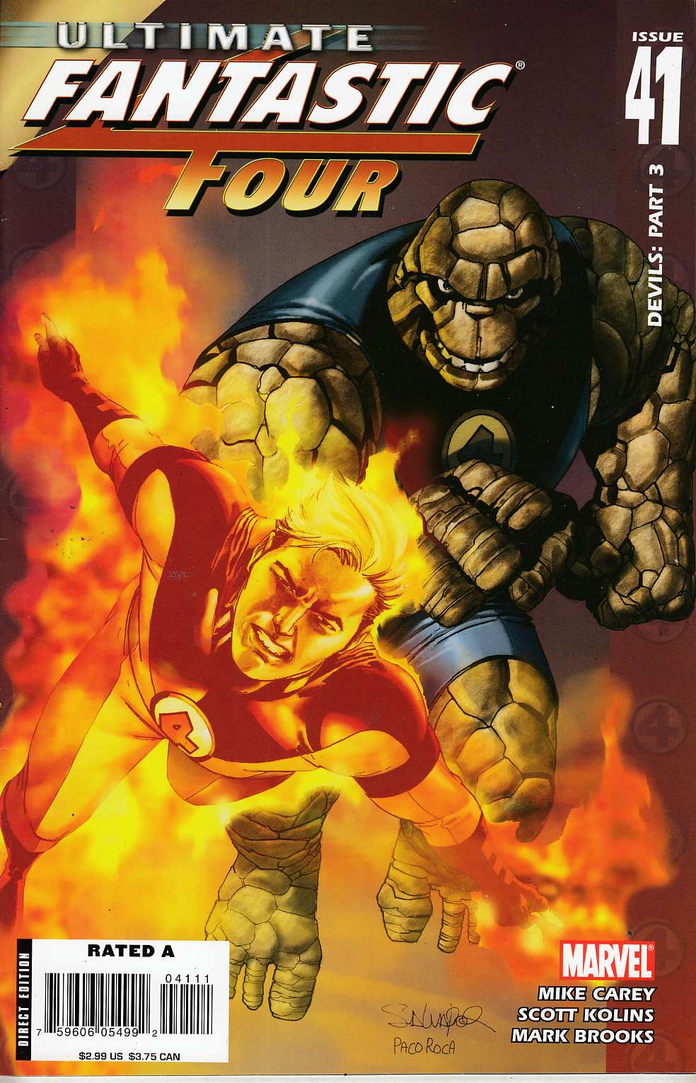 Ultimate Fantastic Four #41 Very Fine (8.0) [Marvel Comic] THUMBNAIL