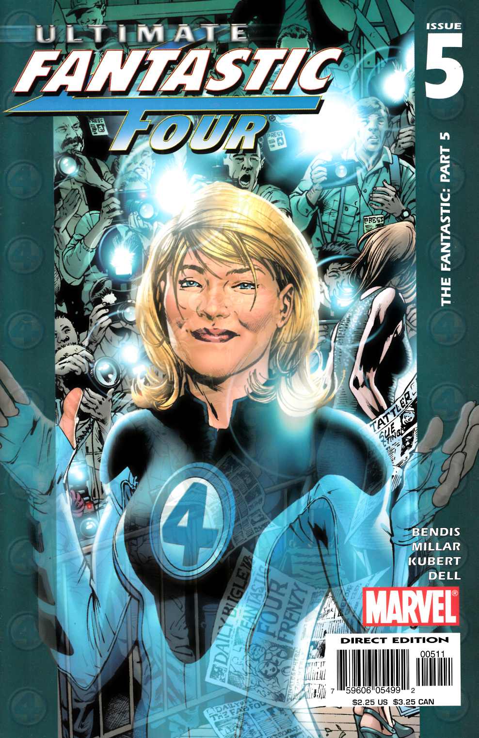Ultimate Fantastic Four #5 Very Fine (8.0) [Marvel Comic] LARGE