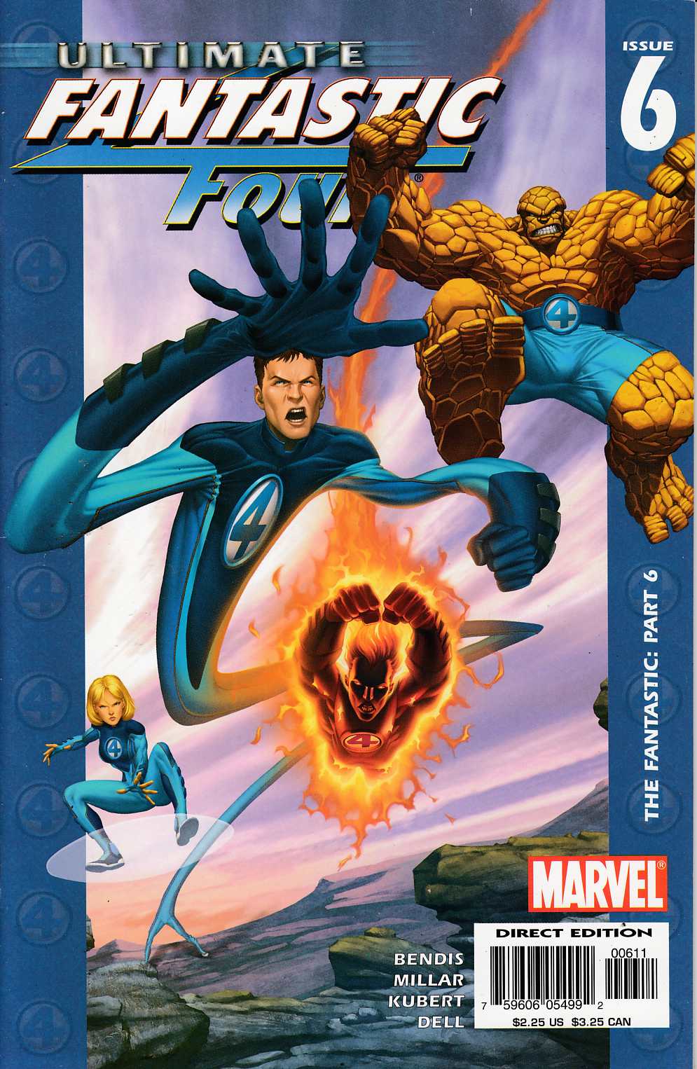 Ultimate Fantastic Four #6 Very Fine (8.0) [Marvel Comic] LARGE