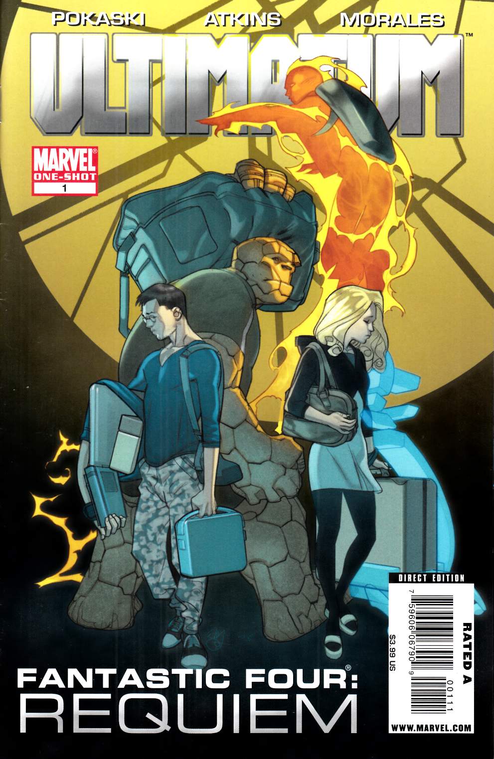 Ultimatum Fantastic Four Requiem #1 Very Fine (8.0) [Marvel Comic] LARGE