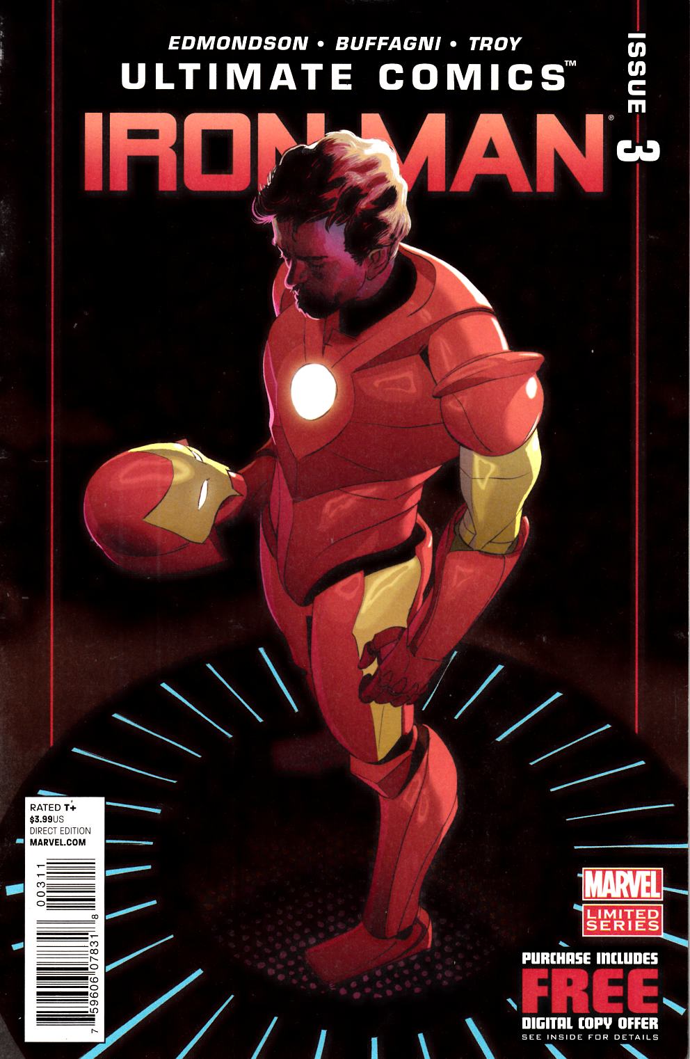 Ultimate Iron Man #3 Near Mint (9.4) [Marvel Comic] THUMBNAIL
