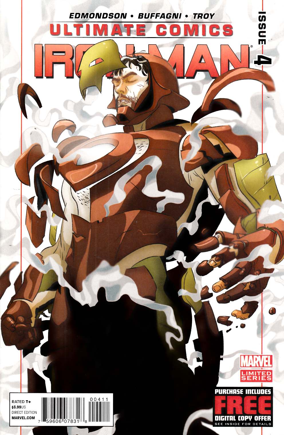 Ultimate Iron Man #4 Near Mint (9.4) [Marvel Comic] LARGE