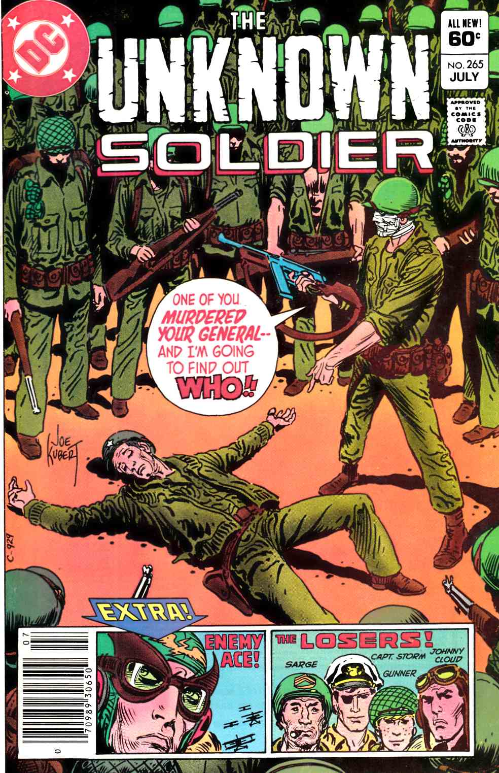Unknown Soldier #265 Newsstand Edition Very Fine (8.0) [DC Comic] LARGE