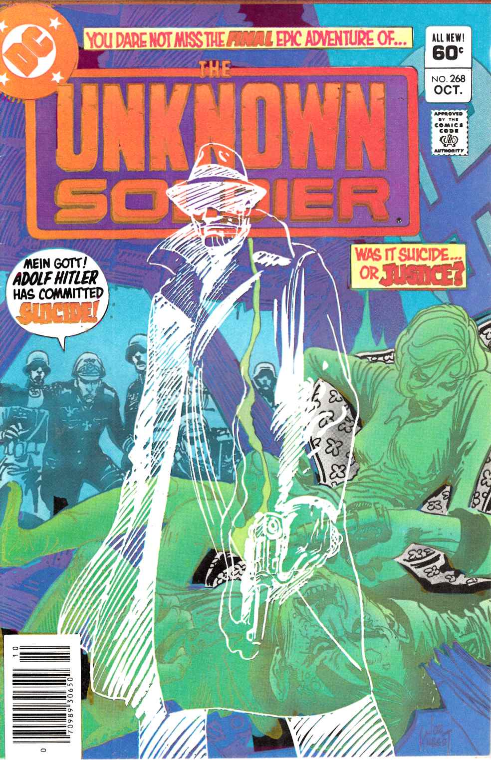 Unknown Soldier #268 Newsstand Edition Very Fine (8.0) [DC Comic] LARGE