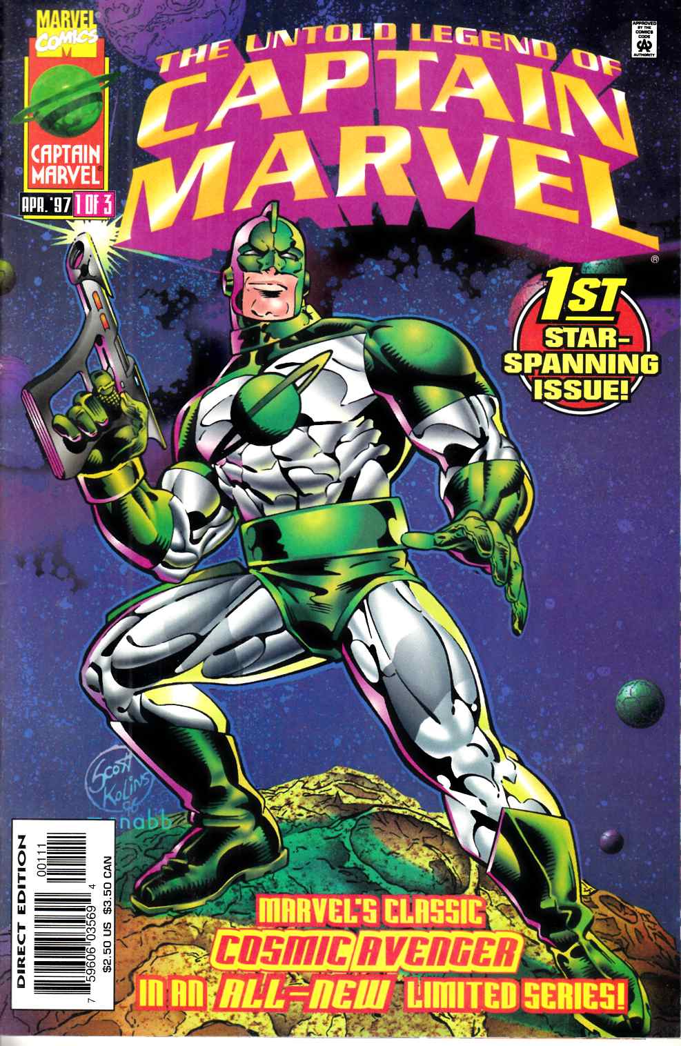 Untold Legend of Captain Marvel #1 Very Fine (8.0) [Marvel Comic] THUMBNAIL
