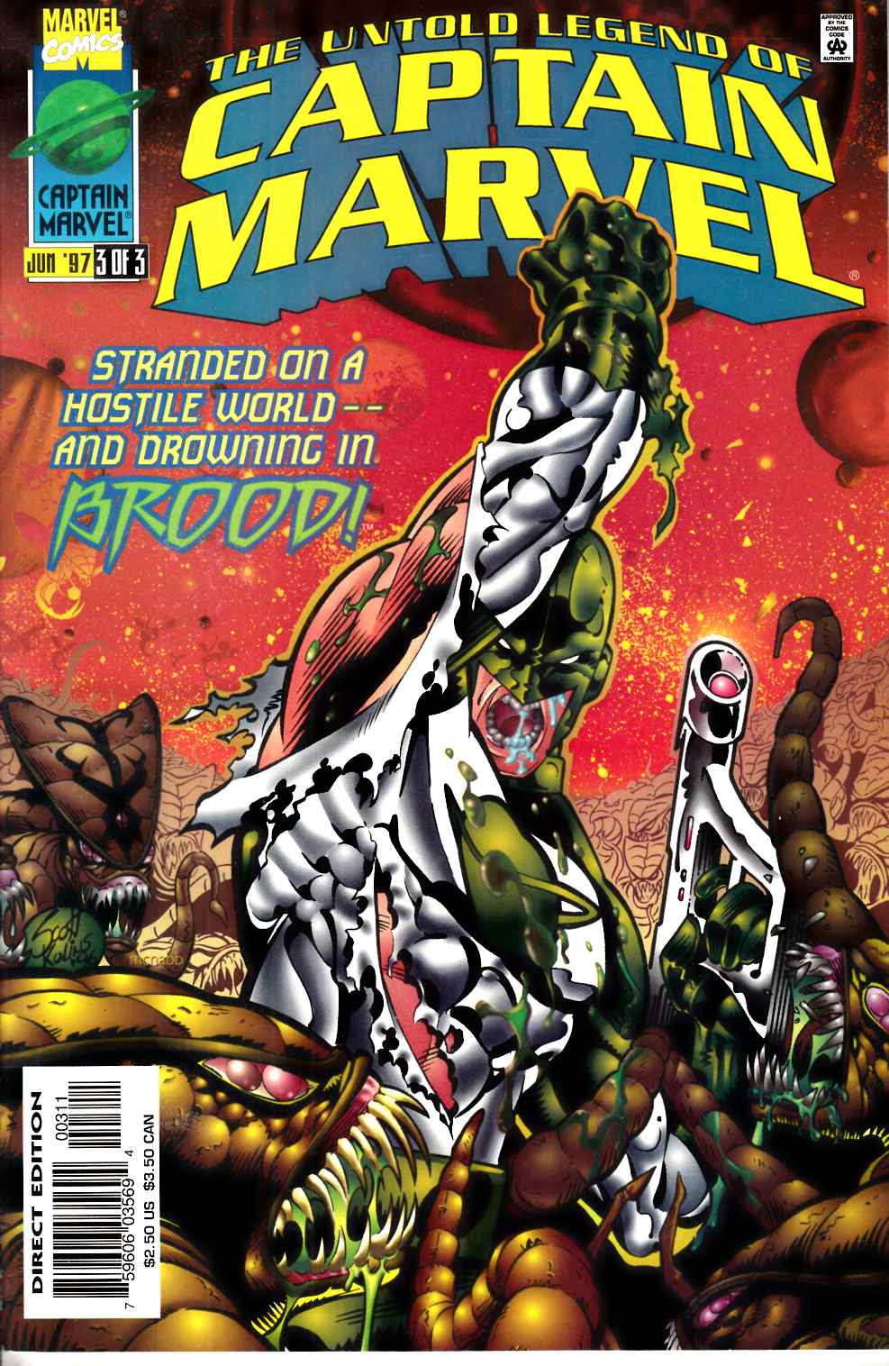 Untold Legend of Captain Marvel #3 Near Mint (9.4) [Marvel Comic] THUMBNAIL