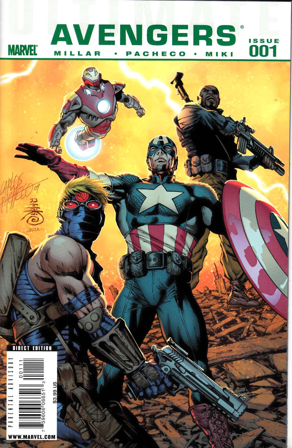 Ultimate Avengers #1 Very Fine (8.0) [Marvel Comic] LARGE