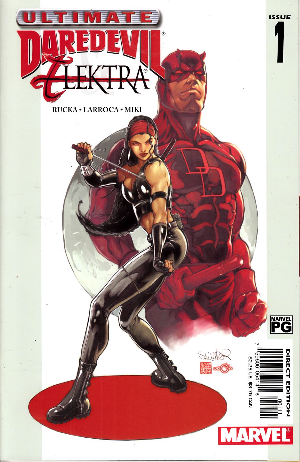 Ultimate Daredevil and Elektra #1 Near Mint (9.4) [Marvel Comic] LARGE