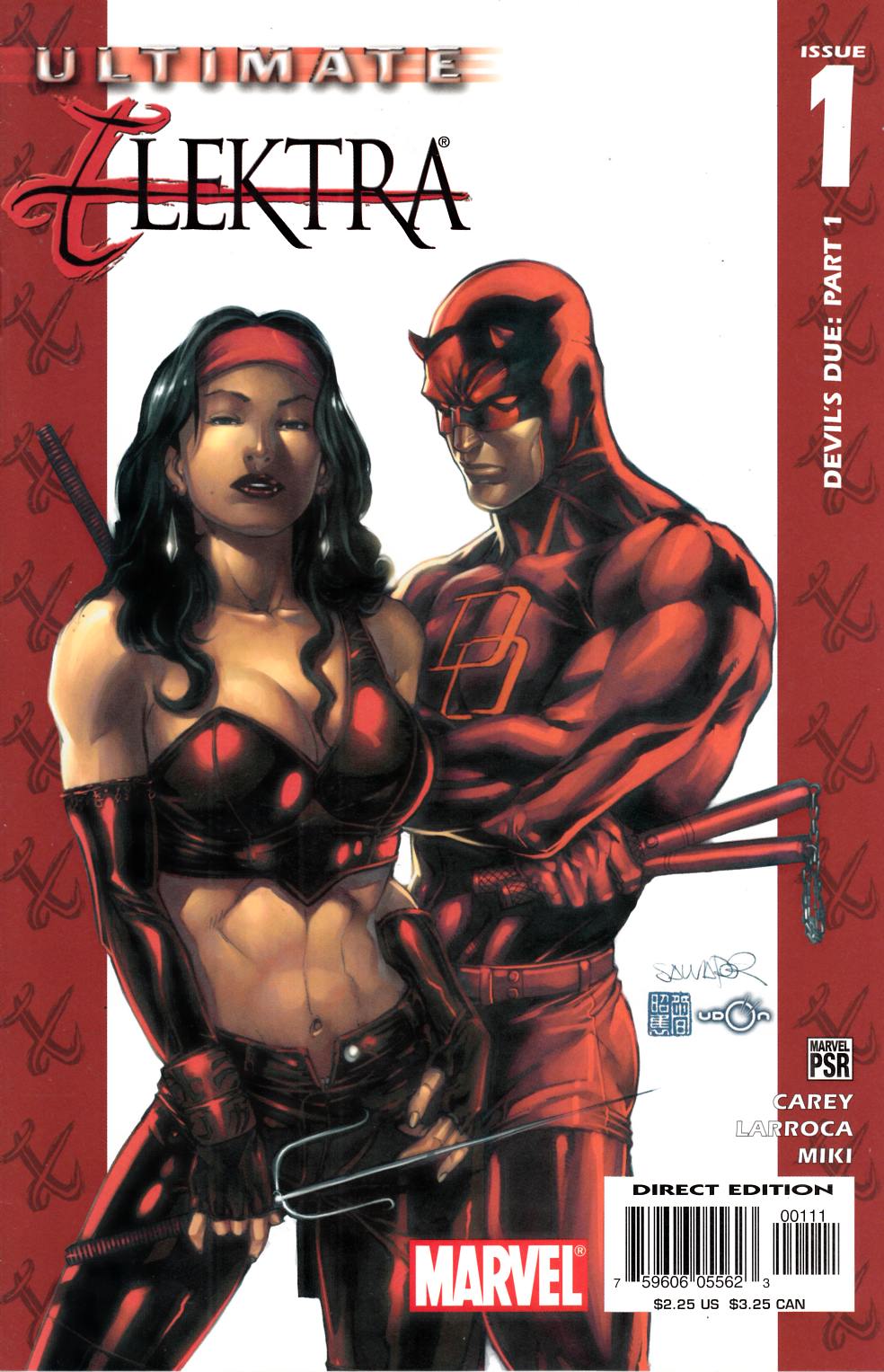 Ultimate Elektra #1 Very Fine (8.0) [Marvel Comic] LARGE