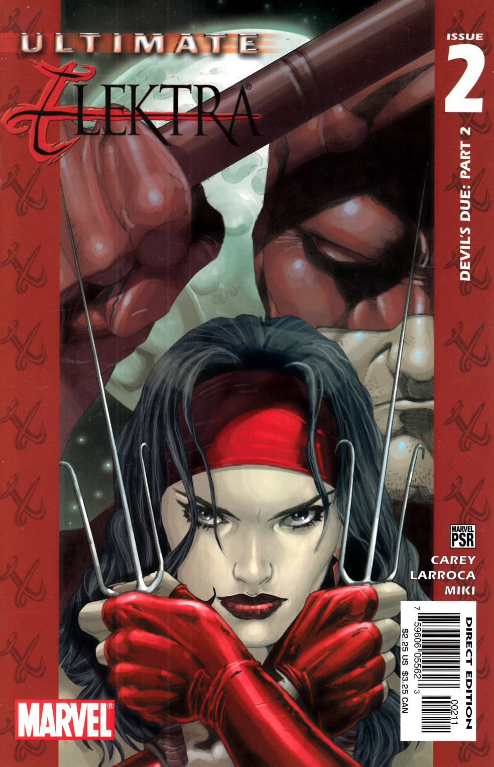 Ultimate Elektra #2 Near Mint (9.4) [Marvel Comic] LARGE