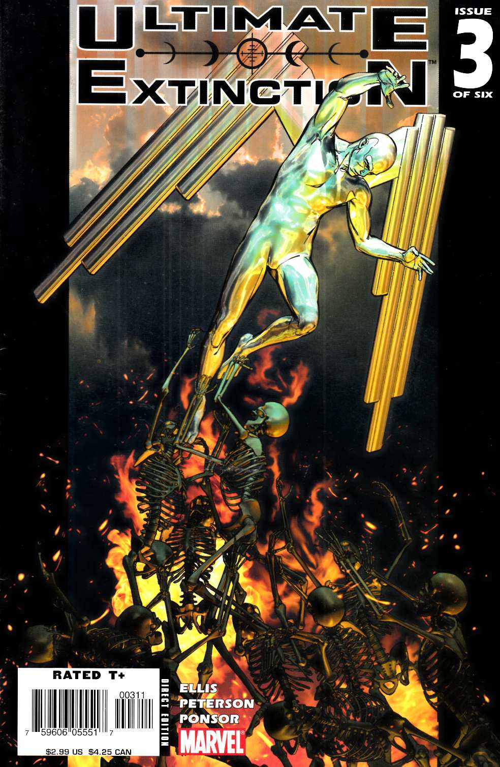 Ultimate Extinction #3 Very Fine (8.0) [Marvel Comic] THUMBNAIL