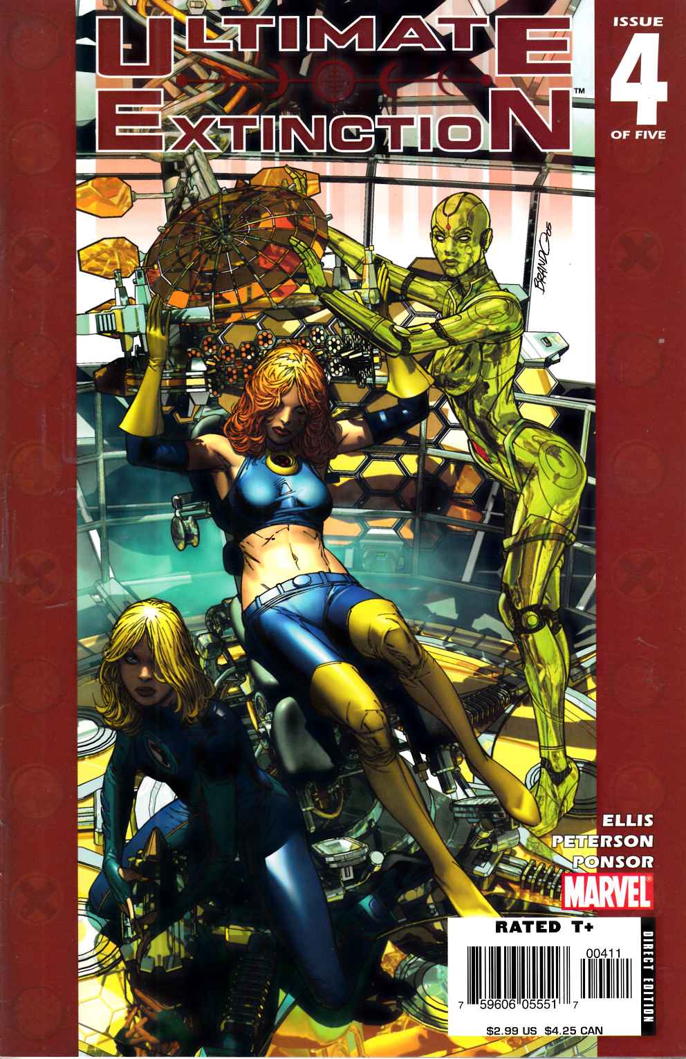 Ultimate Extinction #4 Very Fine (8.0) [Marvel Comic] THUMBNAIL