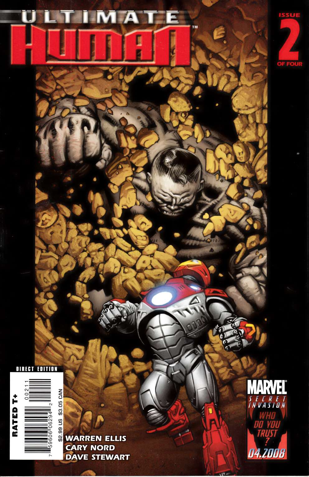 Ultimate Human #2 Very Fine (8.0) [Marvel Comic] LARGE