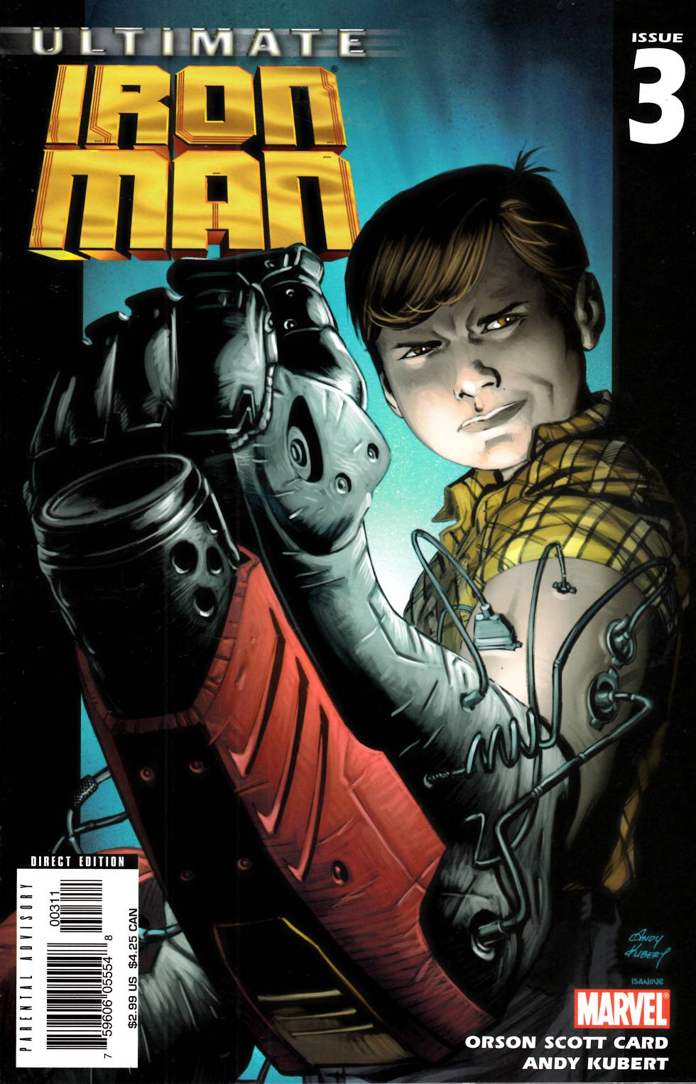 Ultimate Iron Man #3 Near Mint (9.4) [Marvel Comic] THUMBNAIL