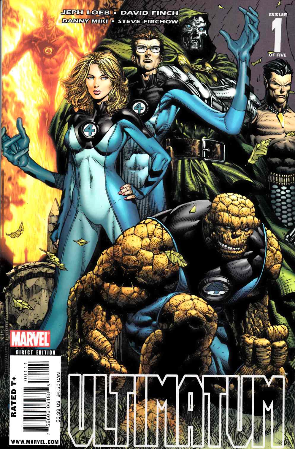 Ultimatum #1 Near Mint (9.4) [Marvel Comic] LARGE