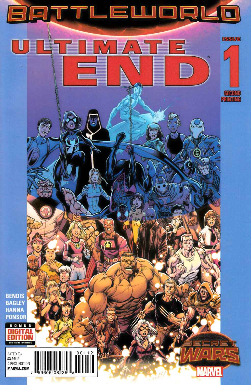 Ultimate End #1 Second Printing [Marvel Comic] LARGE