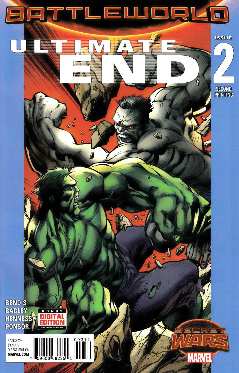 Ultimate End #2 Second Printing [Marvel Comic] THUMBNAIL