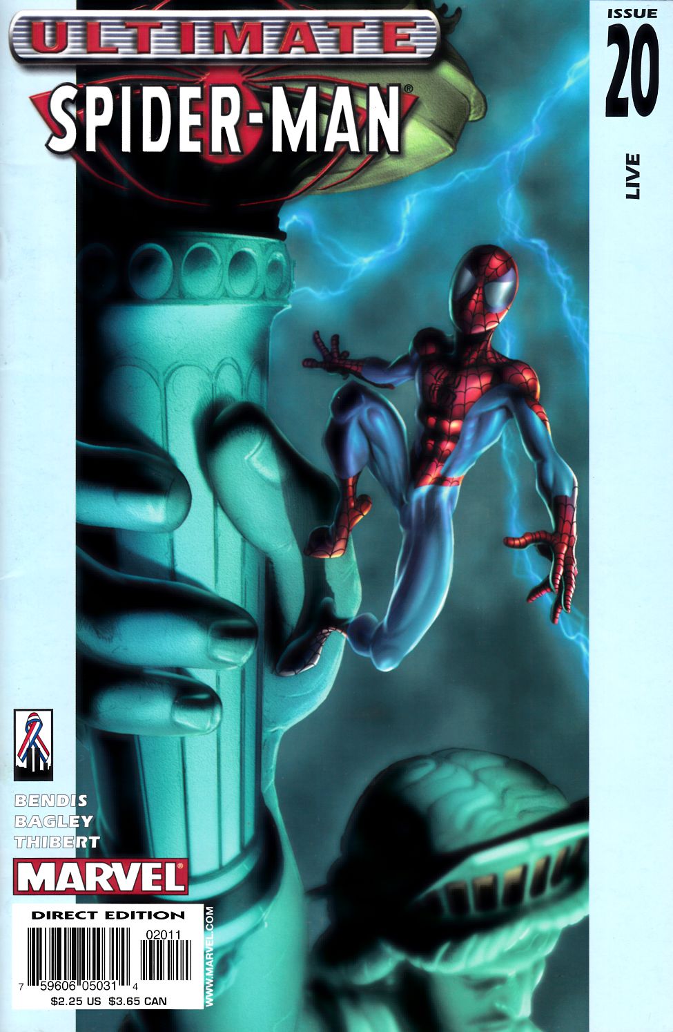 Ultimate Spider-Man #20 Very Fine (8.0) [Marvel Comic] THUMBNAIL