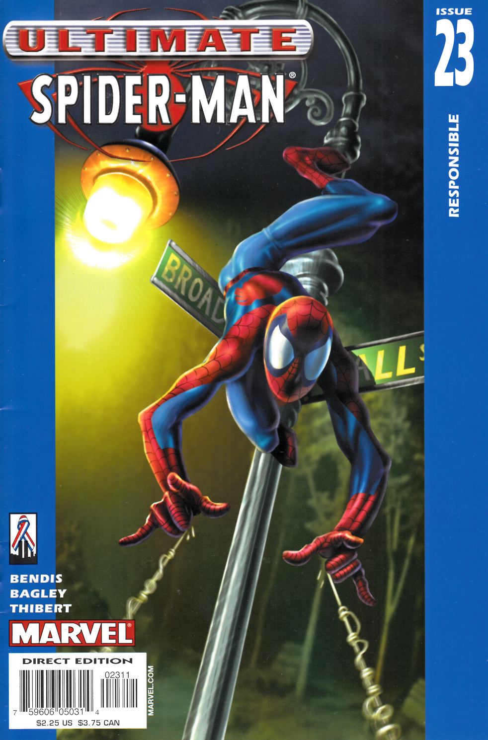 Ultimate Spider-Man #23 Very Fine (8.0) [Marvel Comic] THUMBNAIL