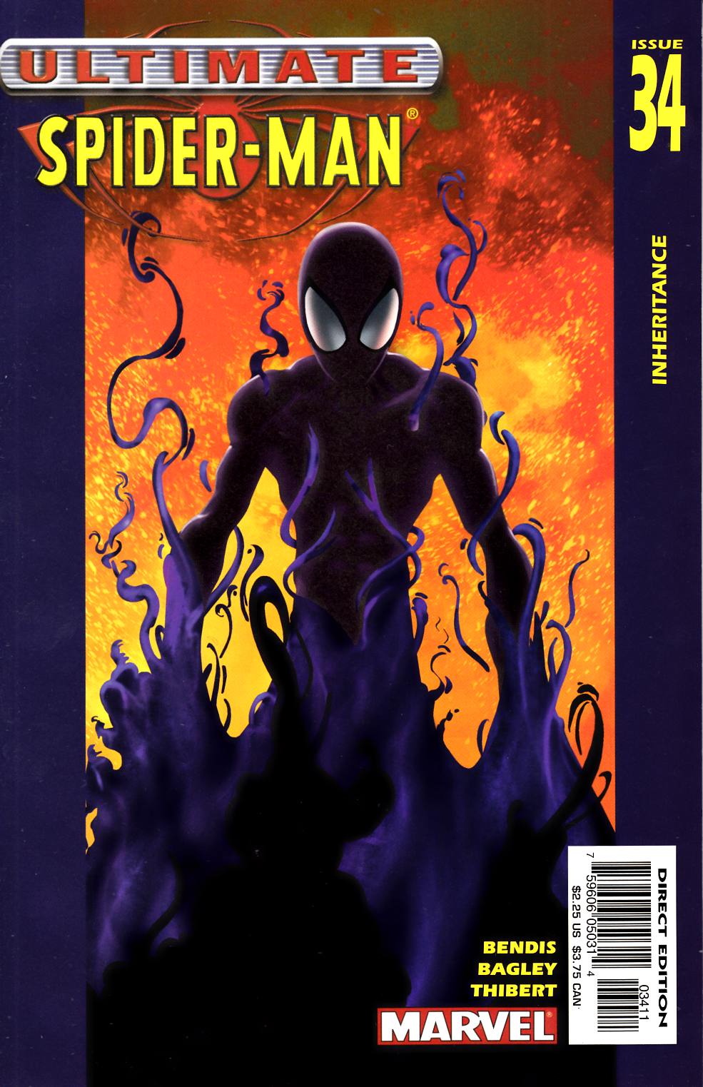 Ultimate Spider-Man #34 Near Mint Minus (9.2) [Marvel Comic] THUMBNAIL