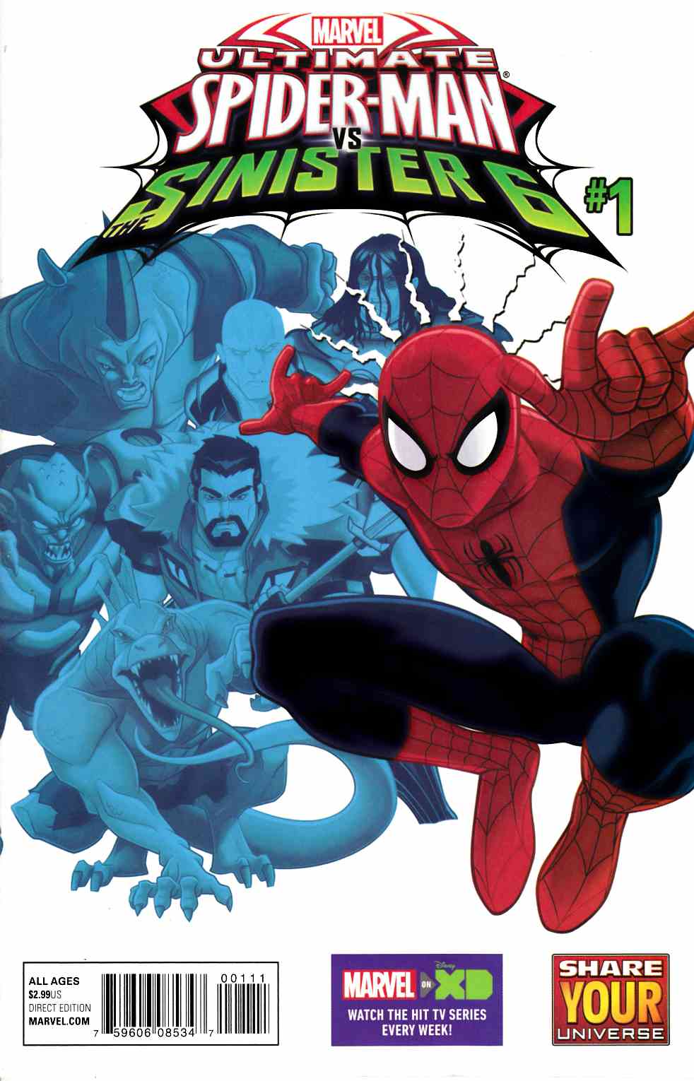 Marvel Universe Ultimate Spider-Man vs Sinister Six #1 [Marvel Comic] THUMBNAIL