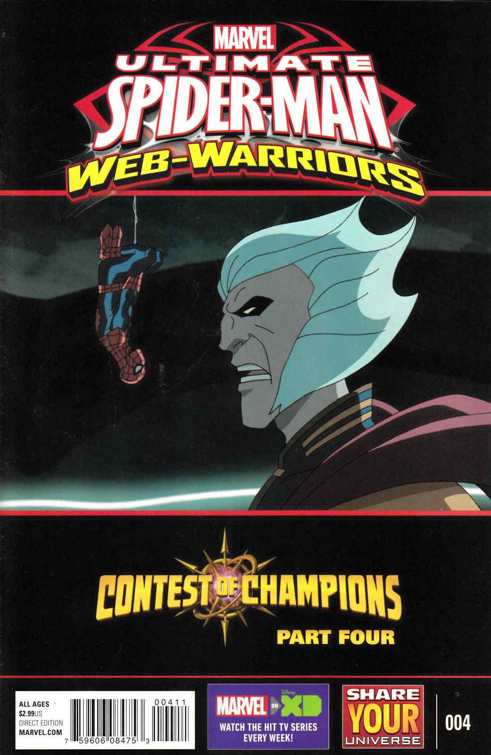 Marvel Universe Ultimate Spider-Man Contest Champions #4 [Marvel Comic] THUMBNAIL