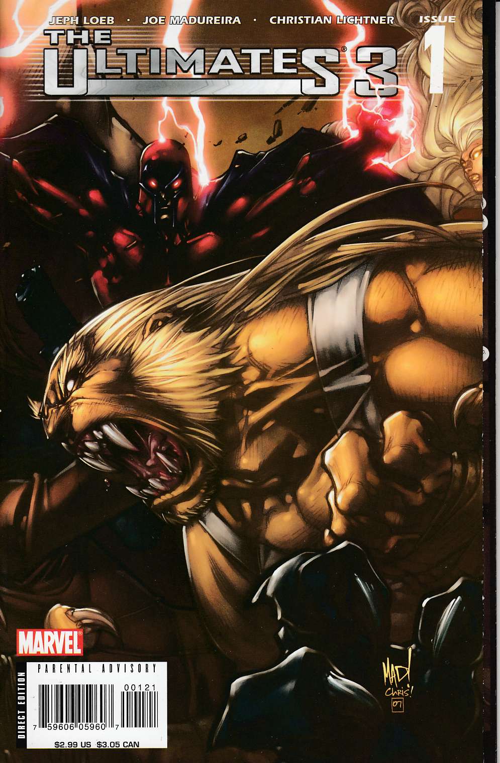 Ultimates 3 #1 Cover B Near Mint (9.4) [Marvel Comic] THUMBNAIL