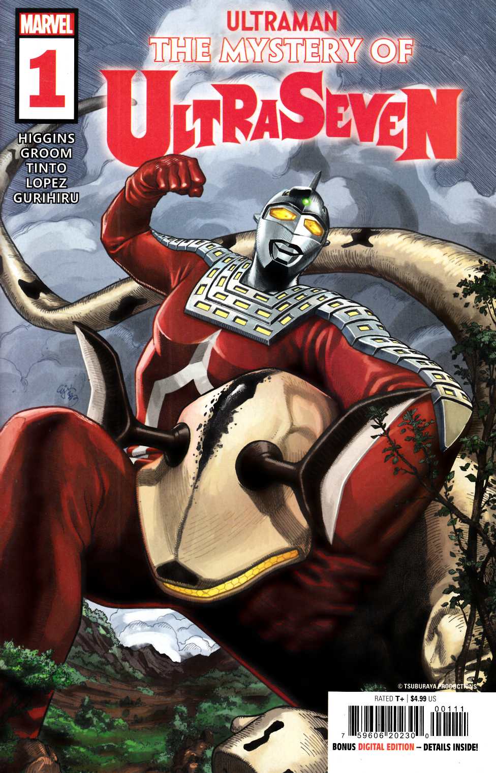Ultraman Mystery of Ultraseven #1 Near Mint (9.4) [Marvel Comic] LARGE