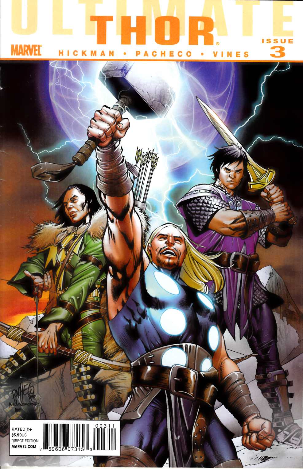 Ultimate Thor #3 Fine (6.0) [Marvel Comic] THUMBNAIL